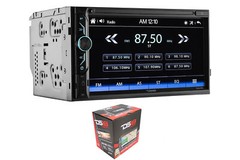 DS18 6.9″ Touchscreen Double-Din Car Head Unit Bluetooth USB Android Mirror Link