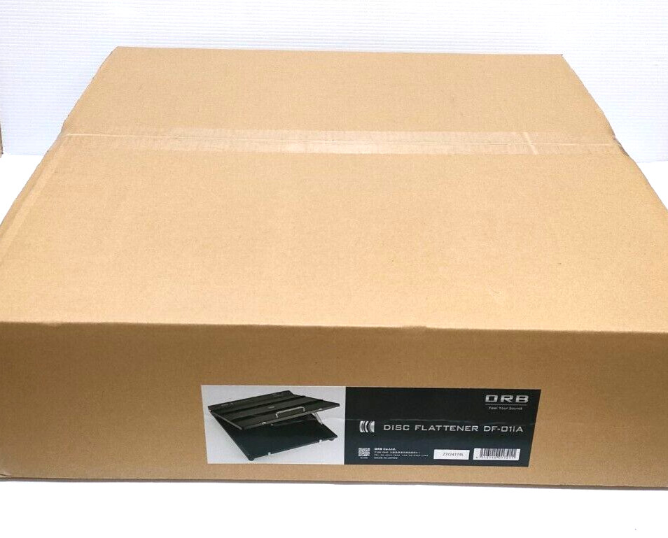 ORB DF-01iA High-End Audio Vinyl Record Flattener 7in 10in 12in 100VAC 50/60Hz
