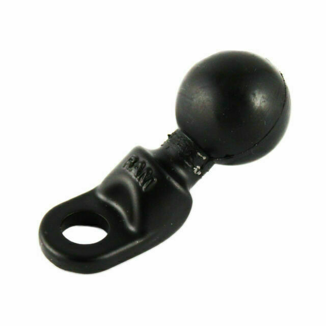 Genuine New RAM Mount Motorcycle Base with 9mm Hole and 1-Inch Ball (RAM-B-272U)