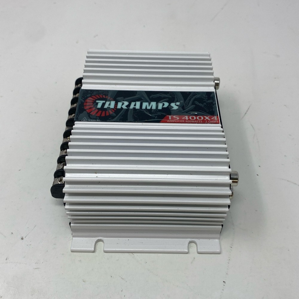 Taramps TS 400×4 V2 4-Channel Car Amp 400W RMS Silver/Black Small