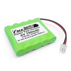 Home Alarm system 3507/6 6V 700mAh Ni-MH Battery for Hyper Skidding RC Stunt Toy