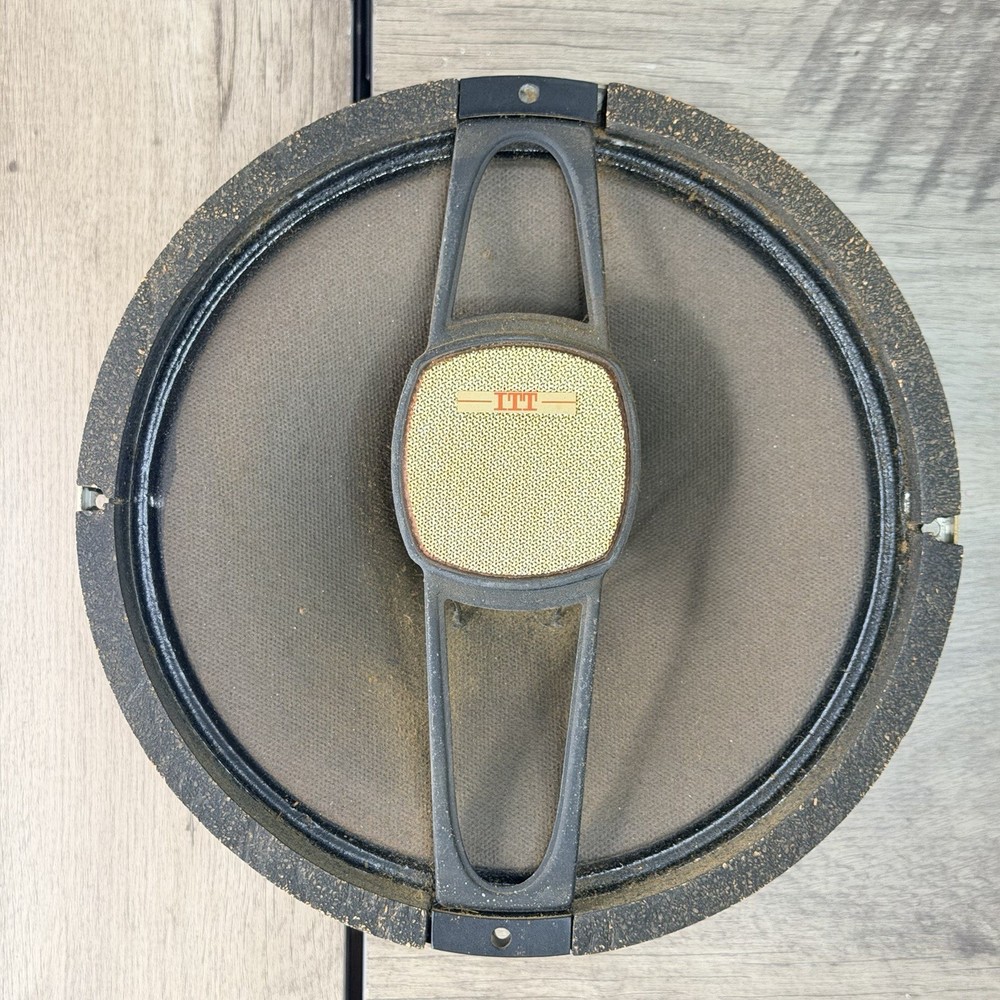 Vintage ITT Pioneer PAX-25B 10″ Coaxial 2-Way Speaker 15W 16 Ohm Tested