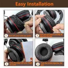 Ear Pads for Sony Headphones 70MM Earpads Replacement Ear Cushions Compatible…