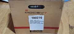 MOCSPCY 7 T 1000ft INDOOR OUTDOOR CABLE TV BLACK COAXIAL RG6 CABLE 18AWG 1 BOX