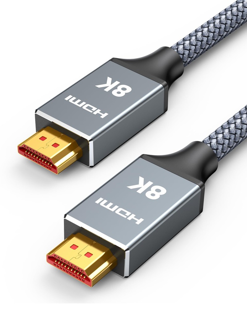 6.6ft 10k 8k Hdmi? Cable 2.1 4k@120hz Hdmi Cord For Tv Ps5 Ps4 Xbox Series X Mon
