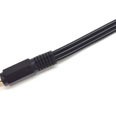 2.5mm Mini Stereo Aux Plug To 3 RCA Male Adapter AV Audio Video Cable 1.5m (US)