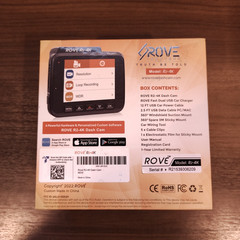 Rove R2-4K Car Dash Cam – 4K Ultra HD 2160P – Built-In WiFi & GPS