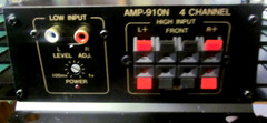 Vintage NOS American Hi-Fi Power Amplifier 910N 4 ch. Car Amp Amplifier. New