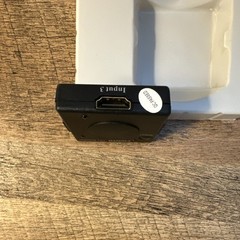 HDMI Mini Switcher 3-Way, Supports 1080p 2k 1440p, 12-Bit Deep Color