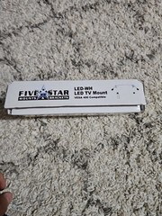 Five Star LED-WH LED TV Mount VESA 400 Compatible NIB Nice TV Mount NEW
