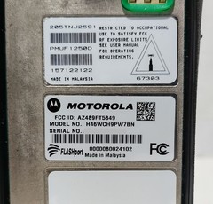 Motorola XTS 2500 Model 3 H46WCH9PW7BN 900Mhz Digital Portable Radio Astro 25