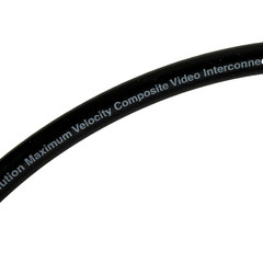 Monster Cable Video3 Video 3 Composite Interconnect Gold RCA Plugs 1 Meter