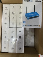 New 2026 Magabox MG5 MAX – 8k UHD, 128GB Android Media Box – Voice Command – DVR