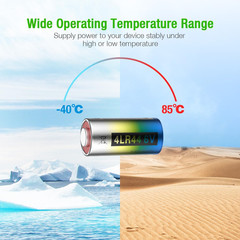 6 Volt Battery 4LR44 Dog Collar Batteries (10 Pack) 6V Alkaline Batteries 476A /