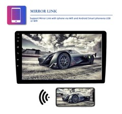 Car Stereo 10.1″ Android 10 WiFi Double 2DIN Radio Player GPS FM + Backup Camera