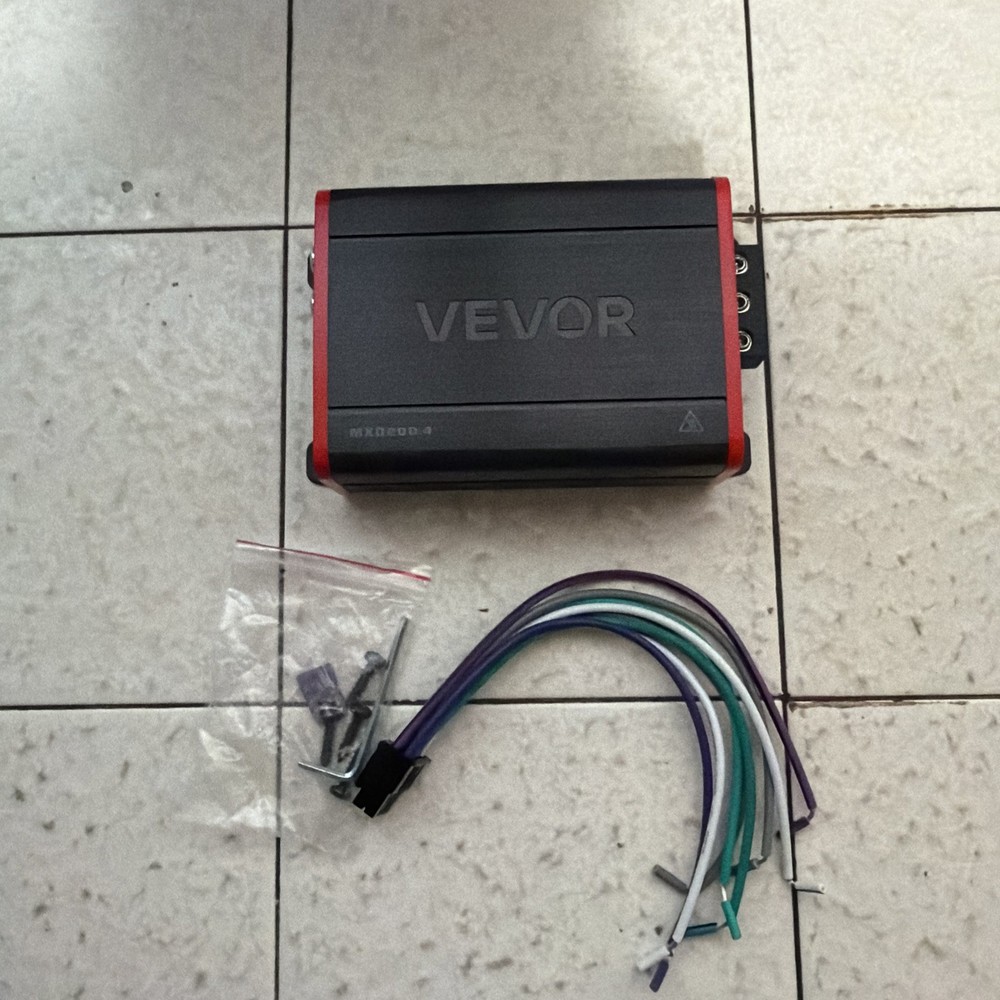 Vevor Car Multichannel Amplifier MXD200.4 |4 Channel| 800w| 2ohms