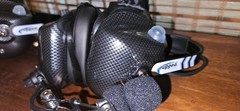 Rugged Radios H41 Carbon Fiber Racing Radios 2 Way Headset BTH Set of 2