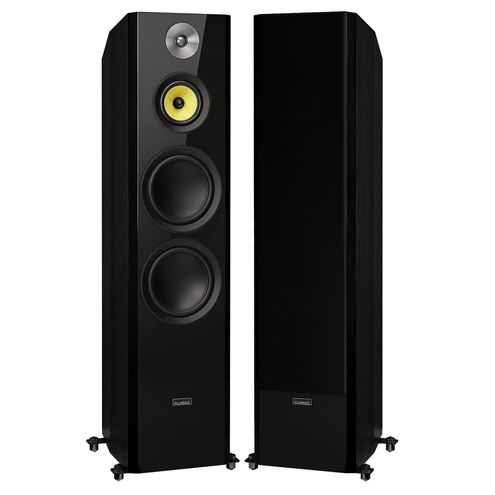 Fluance Signature HiFi 3-Way Floorstanding Speakers – Dual 8″ Woofers