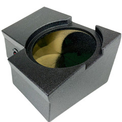 Silverado Sierra 19-24 Crew Cab Subwoofer Box Enclosure Single Woofer 1×12″