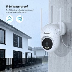 WiFi Security Camera System Smart Outdoor Wireless Color Night Vision 10CH NVR