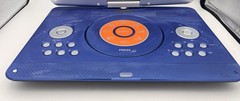 Blue EVD Video 13.5″ Portable Swivel Screen DVD Player ~ Multimedia Hub ~ POR