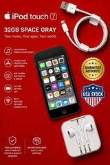Apple 32GB iPod touch (7th Generation, Space Gray) USA STOCK