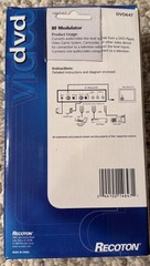 RF Modulator Audio / Video Converter Model DVD647 ~ DVD, Video Games, Camcorders