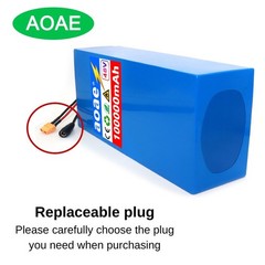 48V 100000mAh Lithium Ion Battery Pack 13S3P 54.6V Battery pack with BMS