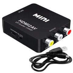 HDMI to RCA Converter Composite AV Adapter 1080P CVBS For TV HDMI2AV