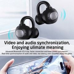 Mpow Ear Clip Wireless Earphones Low Latency Bluetooth Headphones Sports Earbuds
