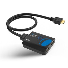 OREI HDMI Splitter 1 input 2 output 4K@30Hz with HDMI Male Connector (HD-102C)