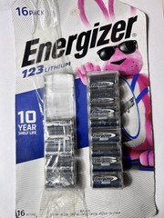 NEW Energizer 123 Lithium Batteries – 13 Count – EL123P2-8 3.0V Expires 12/2032
