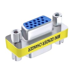 5 PCS VGA Female To Female Adapter DB15 HD15 Pin Connector Coupler PC Mac