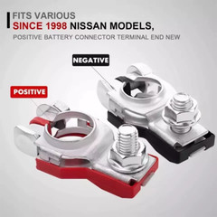 LOT Battery Terminal Connector Top Post Positive Negative Heavy Duty Universal