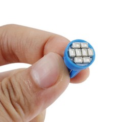 13x Blue LED T10 & 31mm Festoon Bulbs Packge Kit for Interior Map & Dome Lights