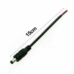 DC Barrel Power Plug Pigtail Cable 2.1mm x 5.5mm Male Female Jack Connector Cord