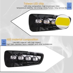 LED Fog Lights Assemblies Fit for Raptor SVT F150 2009-2014 DRL daytime