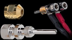 CARDAS AUDIO – CABD Double Banana Plug Speaker Connector, 1 Piece double plug