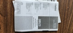CLARION DB125 Marine Boat Radio W/ Owners Manual And Wiring Installation Guide
