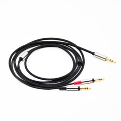 3.5mm OCC Audio Cable with mic For JVC HA-SW01 HA-SW02 McIntosh Labs MHP1000