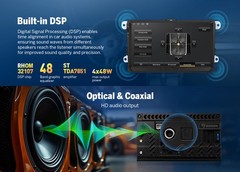 Eonon VWX6S PRO QLED 8+128 9″Android for VW Jetta MK5 MK6 Car Stereo CarPlay SWC