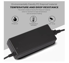 4-Pin DIN 24V AC/DC Adapter Replacement Compatible MW Mean Well