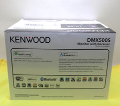 KENWOOD WIRELESS CARPLAY 6.8″ MONITOR WITH RECEIVER DMX500S / NEW, FREE SHIPP.