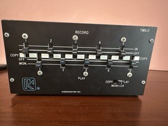 vintage Russound/FMP Inc. TMS-2 Multiple Tape Monitor/Record Switch Selector Box