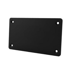 Black Metal Mounting Plate for Magnetic Wireless Backup Camera, Iron Bracket