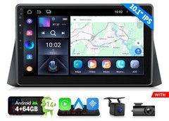 CAM+DVR+Android Auto 14 10.1″ for 2008-2012 Honda Accord Car Radio Apple CarPlay