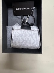 Michael Kors Men Women’s Airpod Case Unisex White with Lanyard Comes With Box MK