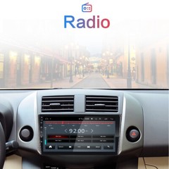 For Toyota RAV4 2006-2012 Android 13 Car GPS Carplay Wifi Radio Stereo Camera