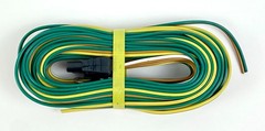Trailer Light Wiring Harness 4 Way 25 ft Long Extension Cable Set of 12