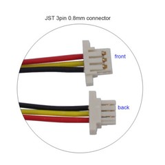 3.7V 3000mAh 11.1Wh Li Battery 505573 JST 3pin 0.8 Plug For a Roland Synthesizer